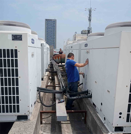 松溪中央空调制热和不制冷系统维修方法